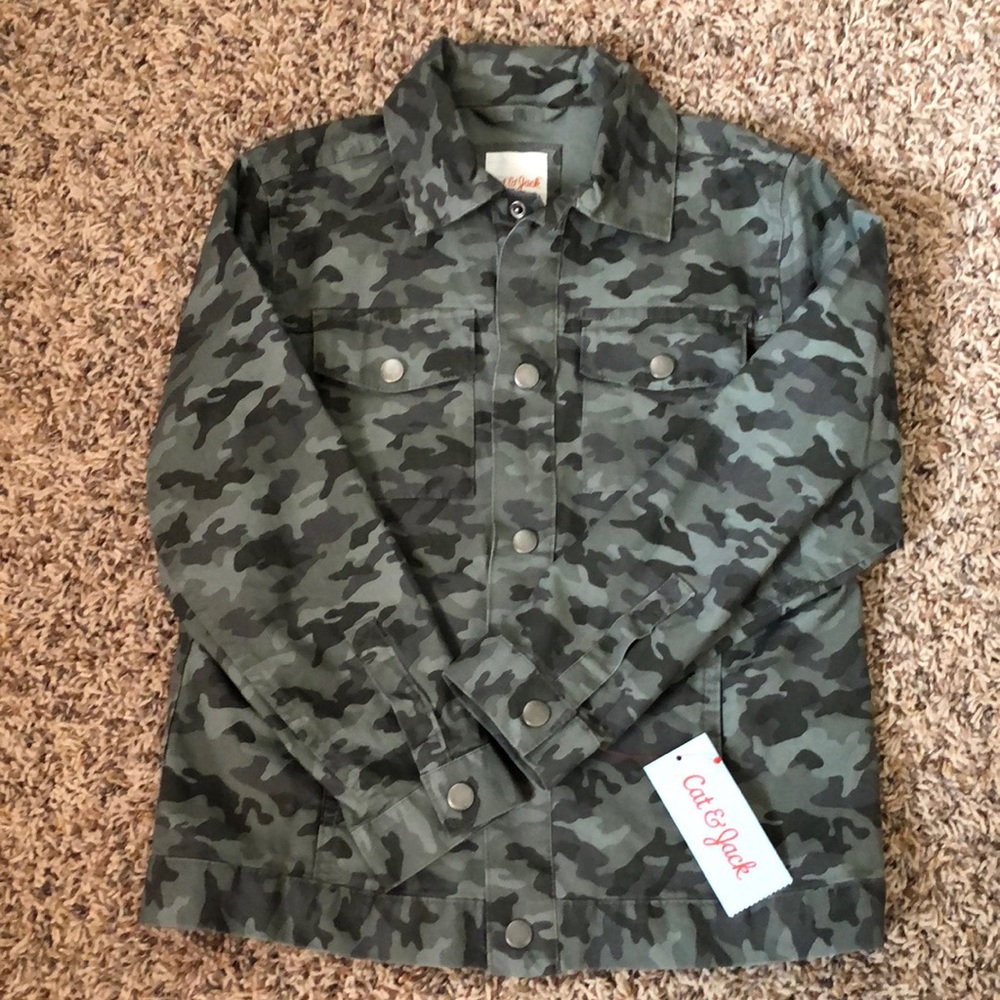 Boys light canvas jacket